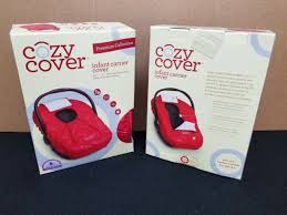 Cozy Cover Red Baby Car Seat