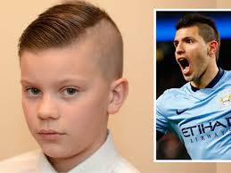 Mens hair dye | silver fox hairstyle i sergio agüero haircut inspiration. Pupil With Haircut Modelled On Manchester City Striker Sergio Aguero Told To Stay Home Or Wear A Hat Manchester Evening News