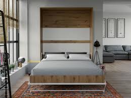 folding wall bed smartbett 160cm wild