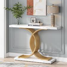 tribesigns 39 4 console table modern
