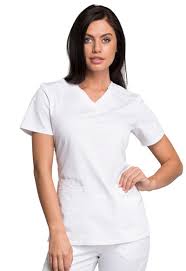Ww Revolution Tech V Neck Top In White Ww770ab Wht From