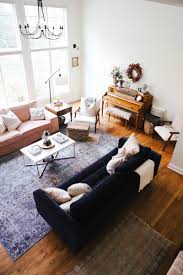narrow living room