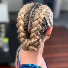 cute and easy volleyball hairstyles for
