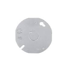 raco round metal electrical box cover