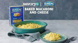 ronzoni baked mac and cheese stop