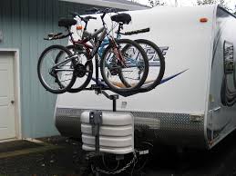 diy trailer tongue bike rack up