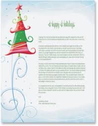 sparkling business christmas letter