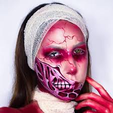 zombie makeup halloween face paint