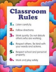 Classroom Rules Cheap Chart School Specialty Publishing