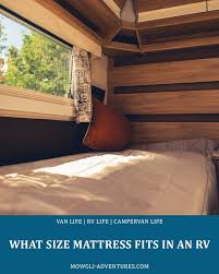 what size mattress fits in an rv all