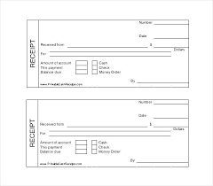 Free Printable Sales Receipt Template Sales Receipts Template Free
