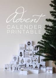 Advent Calendar Diy Printable Free Download Pure Sweet Joy