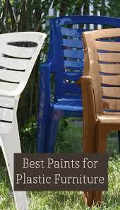 best paints for plastic furniture
