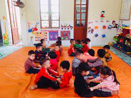 Các bé lớp 3 tuổi A1 trường Mầm non Tây Ninh với các trò ...