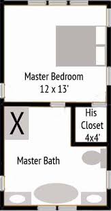 Master Bathroom Design Plan