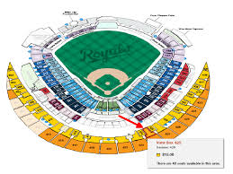 54 Always Up To Date Royals Seating Chart Map