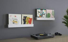 Wall Mounted Vinyl Record Storage