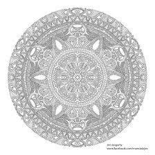 Free, printable mandala coloring pages for adults in every design you can imagine. Difficult Mandala Coloring Pages Coloring Home