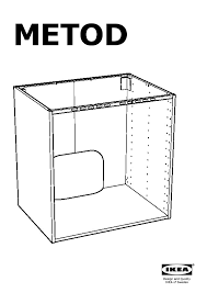 metod base cabinet for built in oven