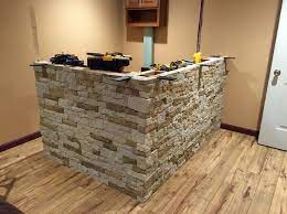 Stone Veneer Bar I Built Using Airstone