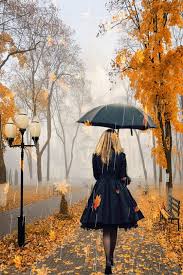 Image result for autumn rain drawing pictures