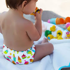 Our baby water diaper are constructed using waterproof outerlayer fabric which contains the solid, and help prevent embarrassing accidents,as well as provide ultimate secure protection for babies. Charlie Banana Reusable Easy Snaps Swim Nappy Sleep Tight Babies