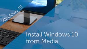 install windows 10 using a usb key