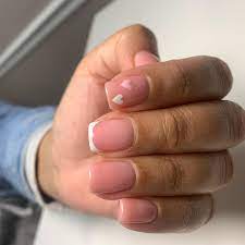 structured gel overlay manicure