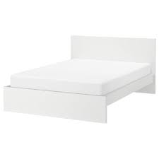 reserved ikea malm white queen bed