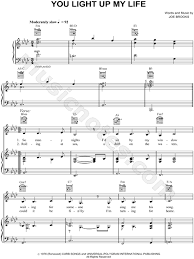 You light up my life. Debby Boone You Light Up My Life Sheet Music In Ab Major Transposable Download Print Sku Mn0058887