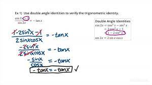 How To Prove Trigonometric Identities