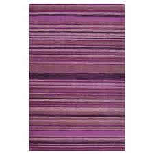 shades of pink purple striped tufted