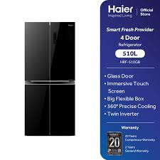 Haier 510l 4 Door Refrigerator Glass