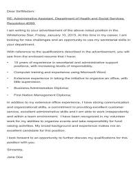 Administrative Assistant   Executive Assistant Cover Letter     