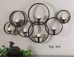 candle wall decor candle holders