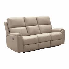 top grain leather reclining sofa