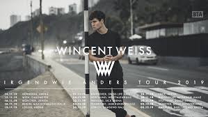 Offizielle wincent weiss crew seite Wincent Weiss Plane Fur 2019 Album Tv Show Tour Ticketmaster Blog