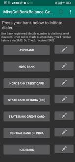 Check spelling or type a new query. Check Bank Account Credit Debit Card Balance By Missed Call Techotv Com