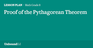 Lesson 7 answer key 5•6. Math G8 Proof Of The Pythagorean Theorem