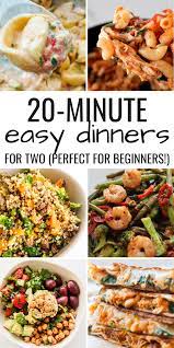 two weeks of ultra easy dinner recipes