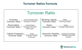 Turnover Ratios Formula What Is It