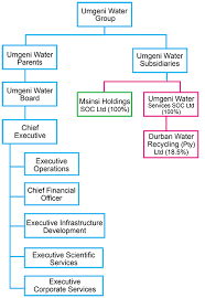 Umgeni Water Amanzi Profile Organisational Structure