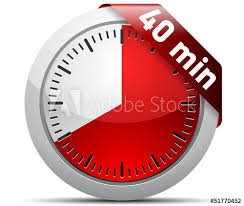 40 Minutes Timer Buy This Stock Illustration And Explore