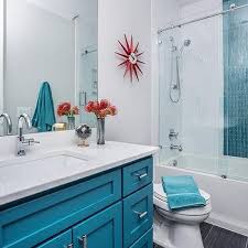 The bathroom vanity is one of the key focal points of any bathroom. Turquoise Blue Bathroom Vanity Design Ideas
