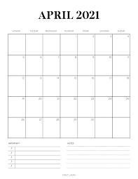 To make it fit most needs and tastes, i created these. Free Vertical Calendar Printable For 2021 Crazy Laura