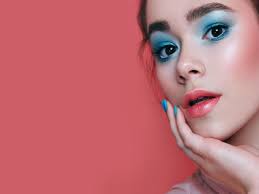 euphoric pastel blue eye makeup