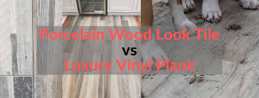 Lvt flooring looks like stone or ceramic tile in color and texture. Porcelain Wood Look Tile Vs Luxury Vinyl Plank An Honest Comparison