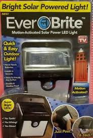 Ever Brite Motion Activated Outdoor Solar Led Light As Seen On Tv 642954996772 Ebay