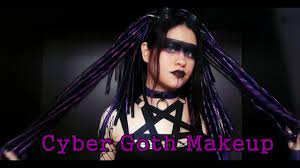 cyber goth makeup tutorial you