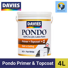 Davies Pondo Undercoat Latex Flat White